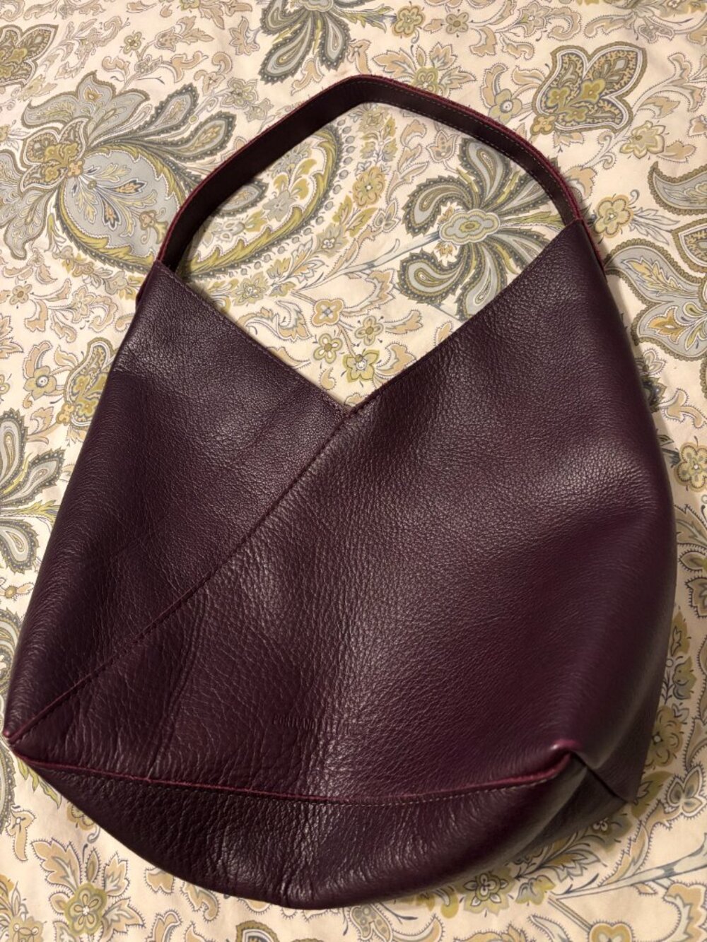 Plum Oversized Naomi - Portland Leather Goods